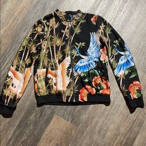 Women’s Hallhuber Zip Up Art Jacket Sz 6